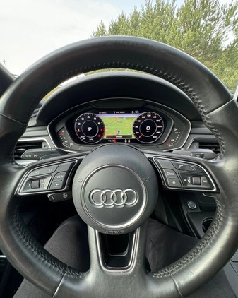 Audi A5 cena 118080 przebieg: 128500, rok produkcji 2017 z Nisko małe 379